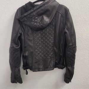 Milwaukee Leather Black Leather Moto Jacket